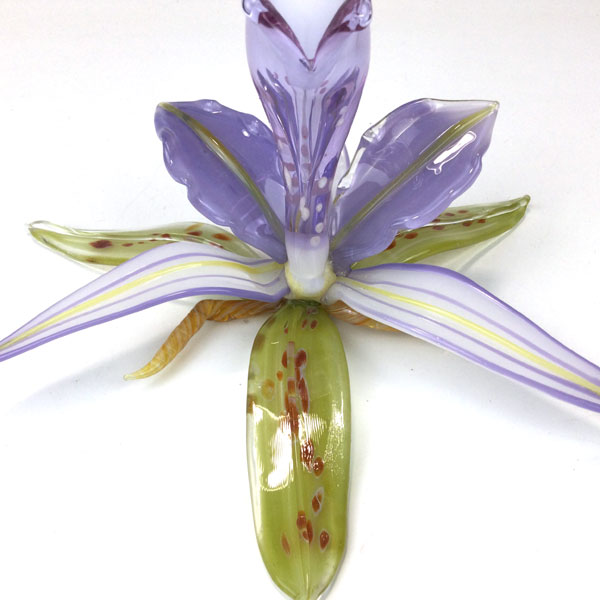 Lavender Orchid Bottle by Loy Allen - Image 2